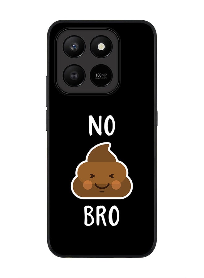 For Honor X7d 4G / X7d 5G / 400 Smart Case,Slim fit Camera Protection, Shockproof Thin Phone cover  - No shit bro